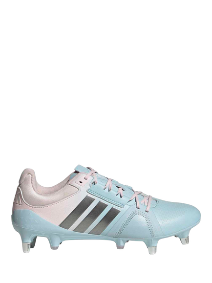 adidas Women's RS15 Avaglide Soft Ground Rugby Boots, Blue/Pink, Blue/Pink