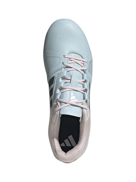 adidas Women's RS15 Avaglide Soft Ground Rugby Boots, Blue/Pink - view 2, Blue/Pink