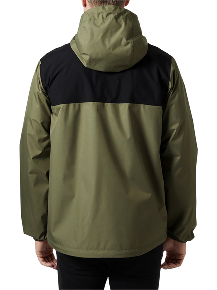 Helly Hansen Men's Vancouver Waterproof Rain Jacket - view 2, Green