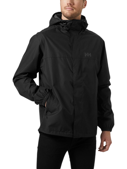 Helly Hansen Men's Vancouver Waterproof Rain Jacket, Black