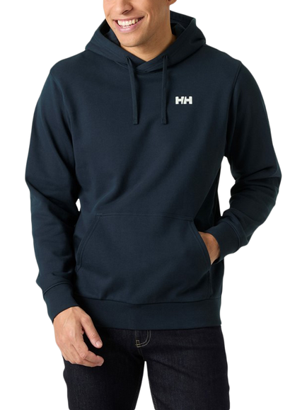 Helly Hansen Men's Staple French Terry Cotton Hoodie, Navy