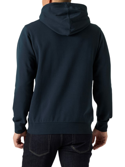Helly Hansen Men's Staple French Terry Cotton Hoodie - view 2, Navy