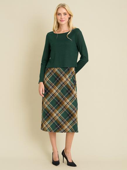 Gina Bacconi Janis Dress, Green/Multi, Green/Multi