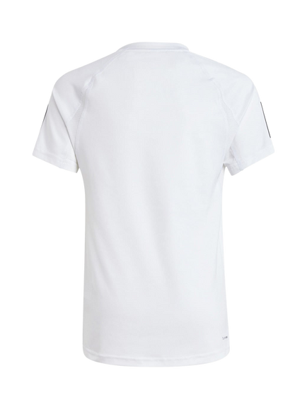 adidas Kids' Club Tennis Short Sleeve T-Shirt, White - view 2, White