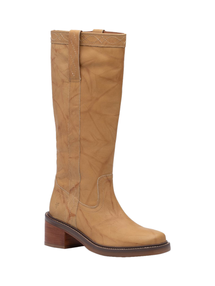 Frye Kate Pull On Riding Boots - view 2, Banana