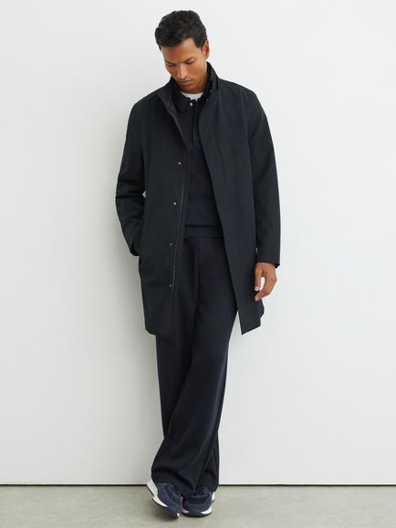 Reiss Hilson Overcoat, Navy, Navy