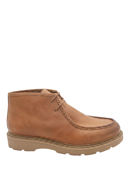 Jones Bootmaker Daxton Leather Chukka Boots, Tan, Tan