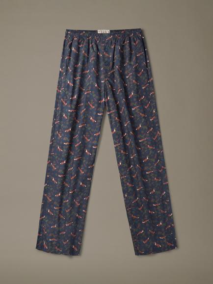 Aubin Hellaby Cotton Lounge Trousers, Multi, Multi