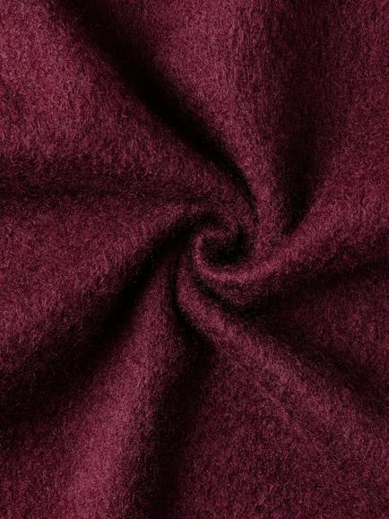 Hackett London Pure Cashmere Scarf - view 2, Oxblood Red