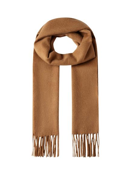 Hackett London Pure Cashmere Scarf, Camel Beige