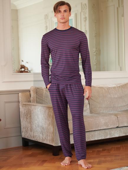 British Boxers Bamboo Pyjama Set, Heritage, Heritage
