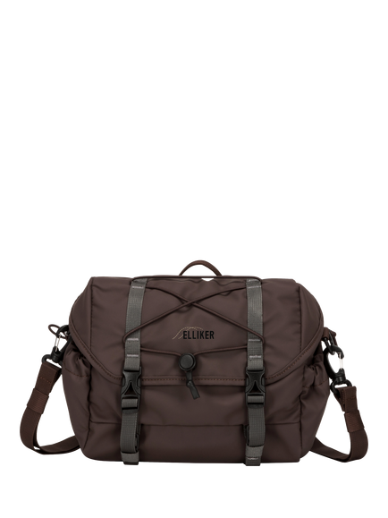 ELLIKER Oaken’s Crossbody Bag, 6L, Dark Brown