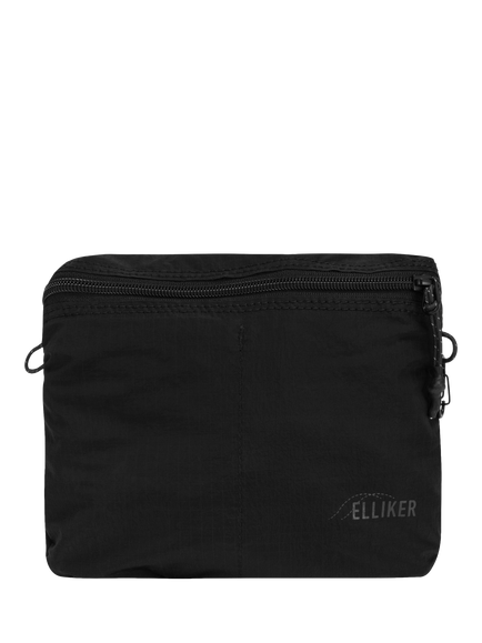 ELLIKER Mire Ripstop Packable Sling Bag, 11L - view 2, Black