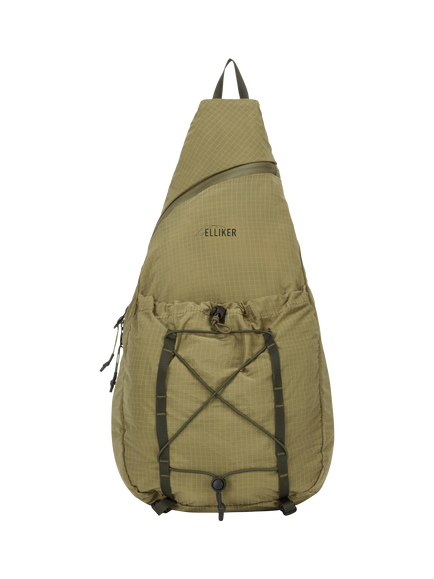 ELLIKER Mire Ripstop Packable Sling Bag, 11L, Olive