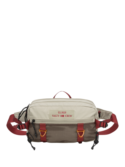 Salty Crew x ELLIKER Ide Crossbody Bag, 7.5L, Concrete
