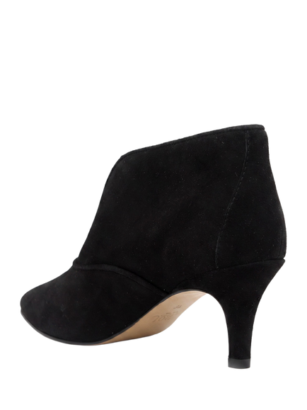 Jones Bootmaker Kalliope Stiletto Suede Ankle Boots - view 2, Black