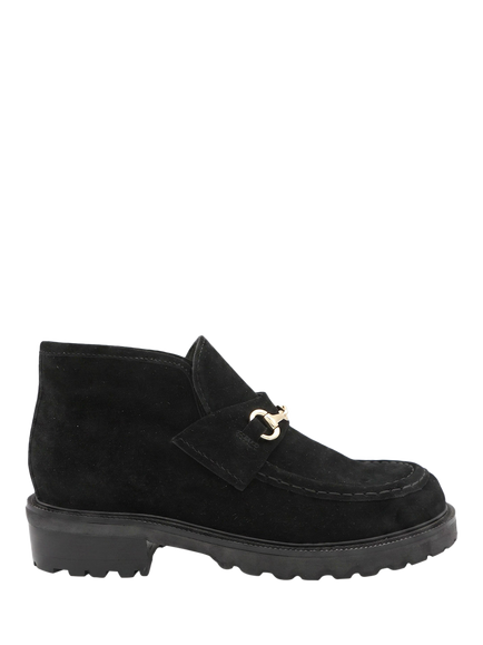 Jones Bootmaker Tovia Suede Ankle Boots, Black