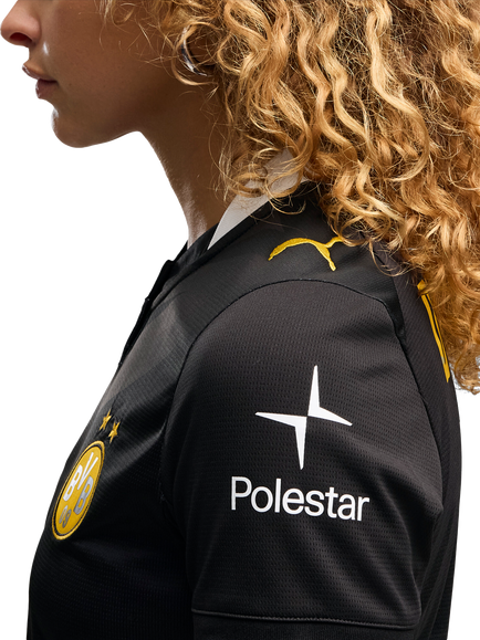 PUMA Borussia Dortmund Away Jersey, Black-flat Dark Gray - view 2, Black-flat Dark Gray