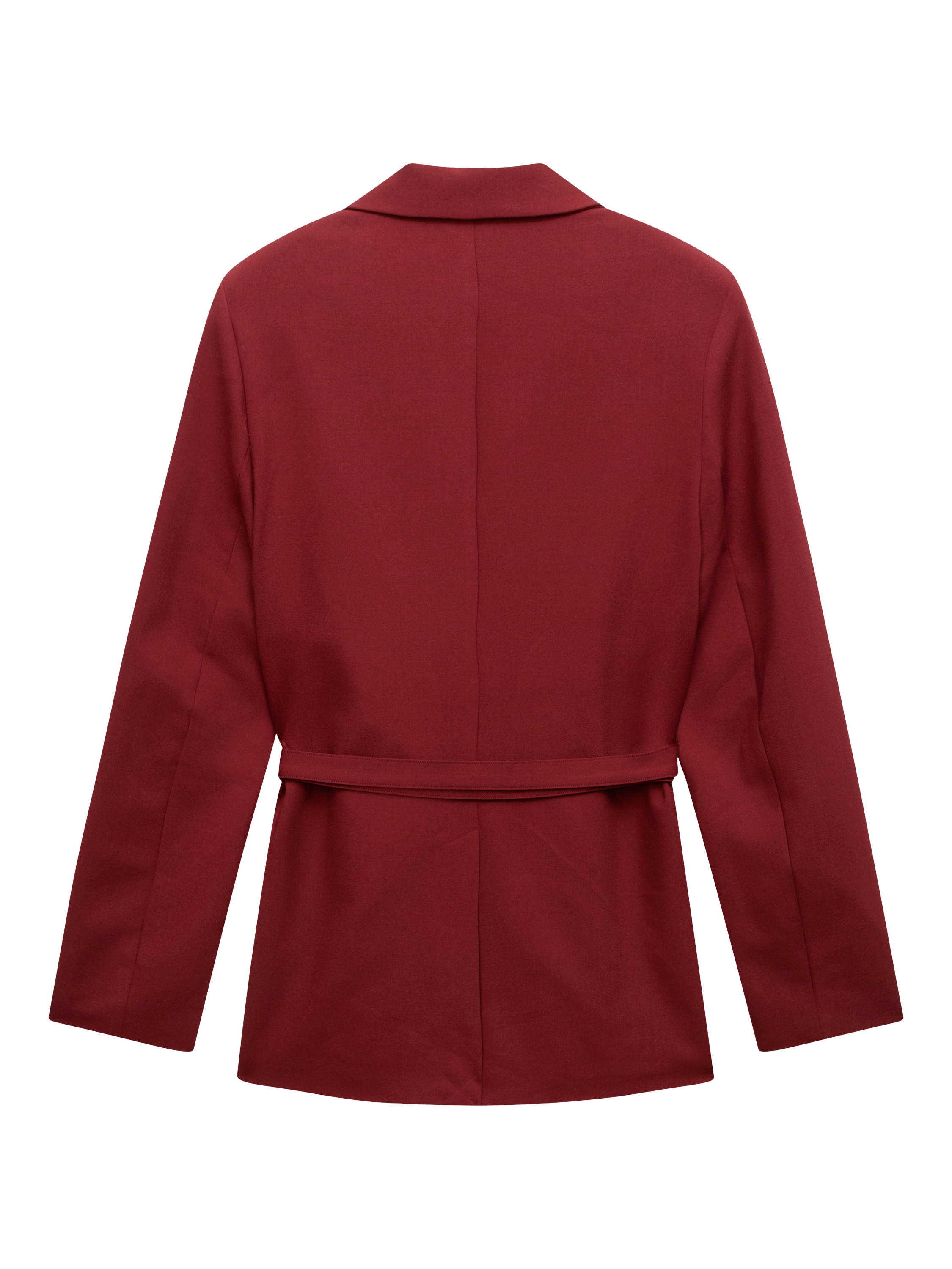 Samsøe Samsøe Salot Buckle Blazer, Dark Red