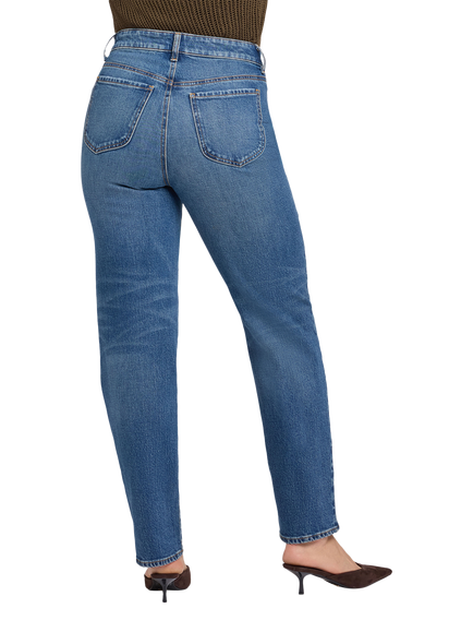NYDJ Kasey High Rise Stovepipe Jeans - view 2, Aster