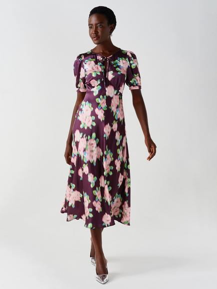 Ghost Kaylee Dress, Purple/.Multi - view 2, Purple/Multi