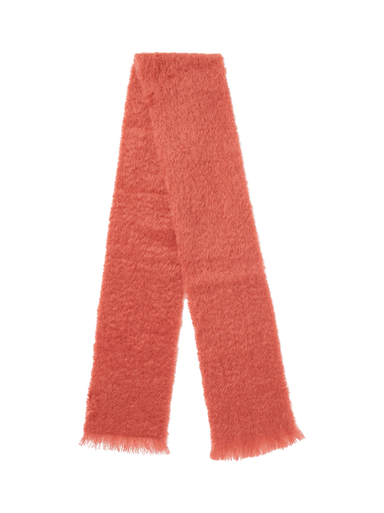 OSPREY LONDON The Paola Mohair Blend Scarf - view 2, Apricot