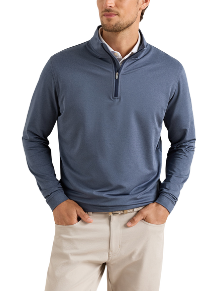 Peter Millar Perth Quarter-Zip Track Top, Navy