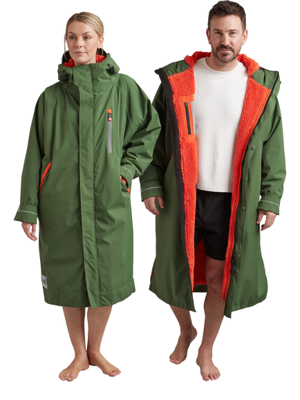 Red EVO Pro Change Robe, Forest Green - view 2, Forest Green