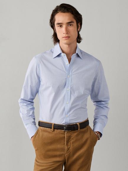 Hackett London Pixel Linear Check Cotton Regular Fit Stripe Shirt, Old Navy, Old Navy
