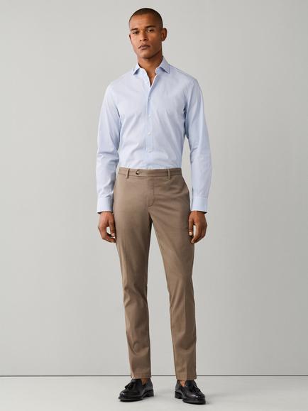 Hackett London City Bengal Shirt, Sky Blue - view 2, Sky Blue