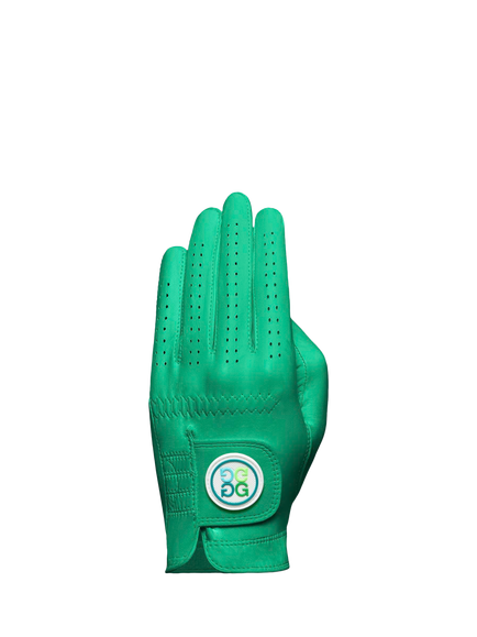 G/FORE Signature Leather Men's Golf Glove, Clover