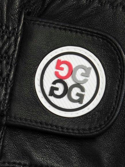 G/FORE Signature Leather Men's Golf Glove - view 2, Onyx