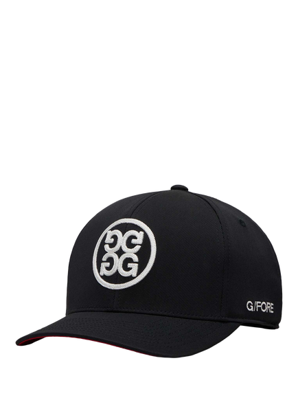 G/FORE Men's Golf Cap, Onyx/Snow