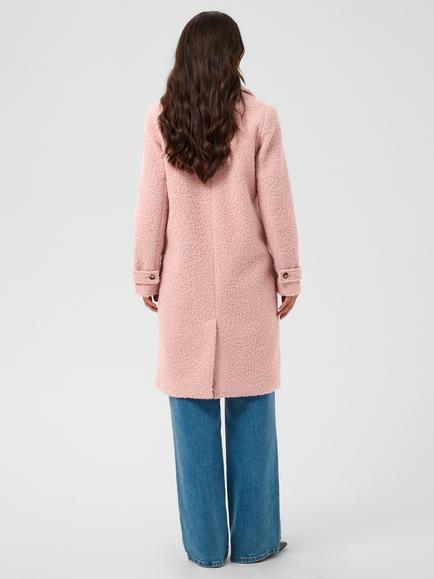KAFFE Kaanne Long Coat, Pale Mauve - view 2, Pale Mauve