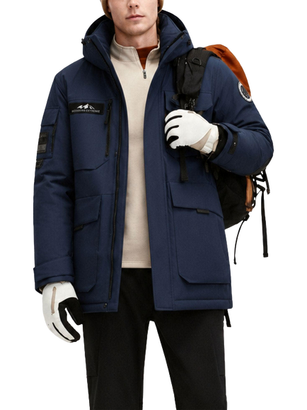 Bosideng  Expedition Goose Down Parka, Darknavy