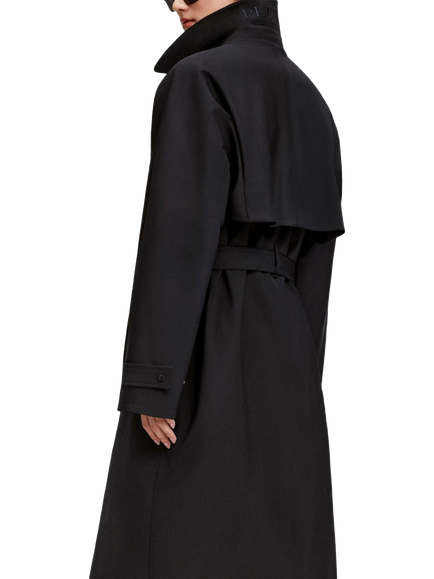 Bosideng Full Length Goose Down Trench Coat - view 2, Black