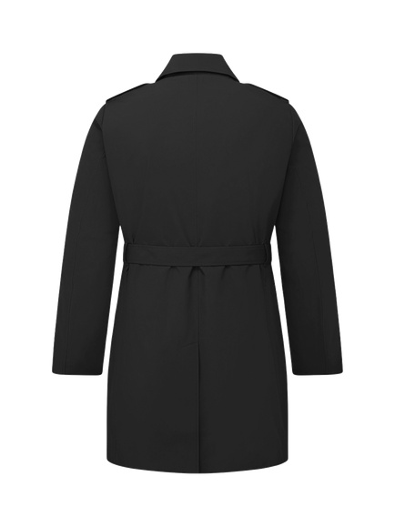 Bosideng Trench Coat Goose Down Jacket - view 2, Black
