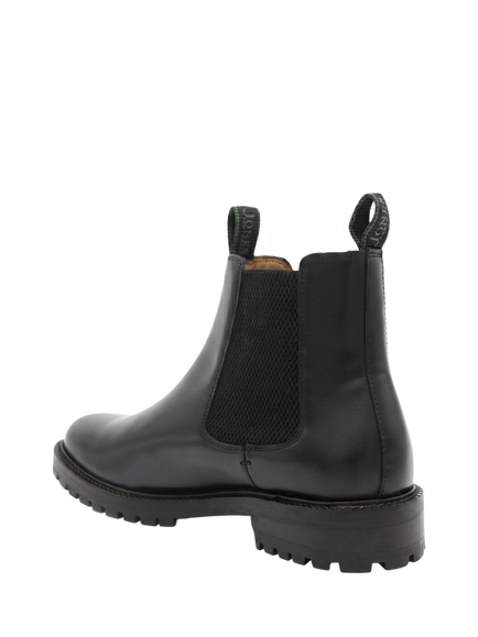 Jones Bootmaker Damone Leather Chelsea Boots, Black - view 2, Black