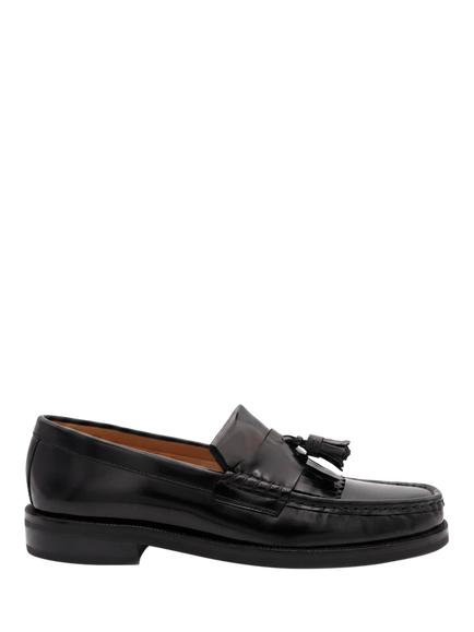 Jones Bootmaker Quavon Leather Loafers, Black