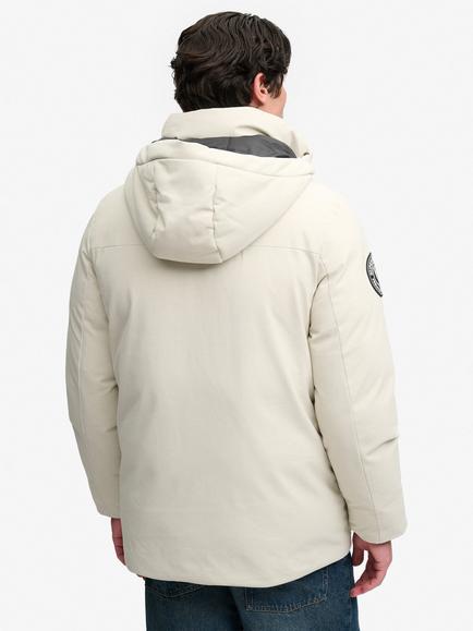Superdry City Parka Jacket, Climbing Chalk - view 2, Climbing Chalk
