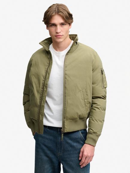 Superdry Bomber Jacket, Olive Night Green, Olive Night Green