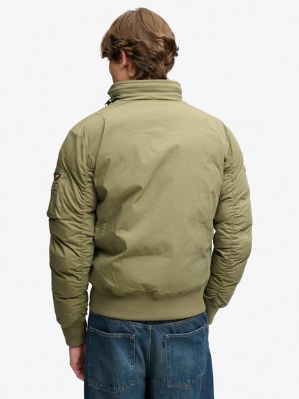 Superdry Bomber Jacket, Olive Night Green - view 2, Olive Night Green