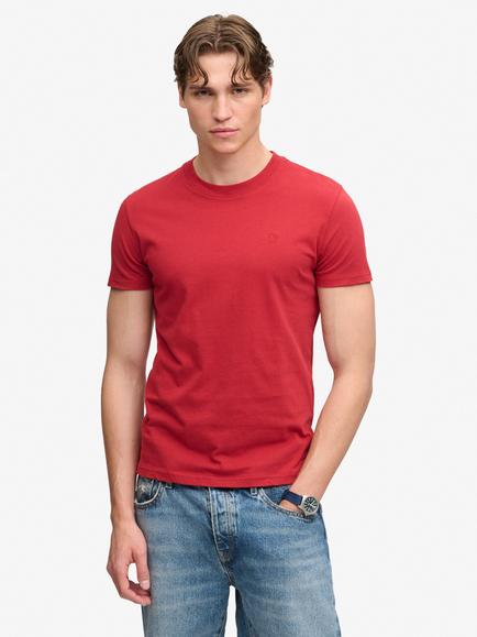 Superdry Cotton SD & Co Logo Embroidered T‑shirt, Expedition Red