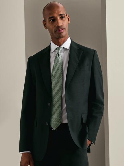 Charles Tyrwhitt Slim Fit Ultimate Performance Suit Jacket, Forest Green, Forest Green