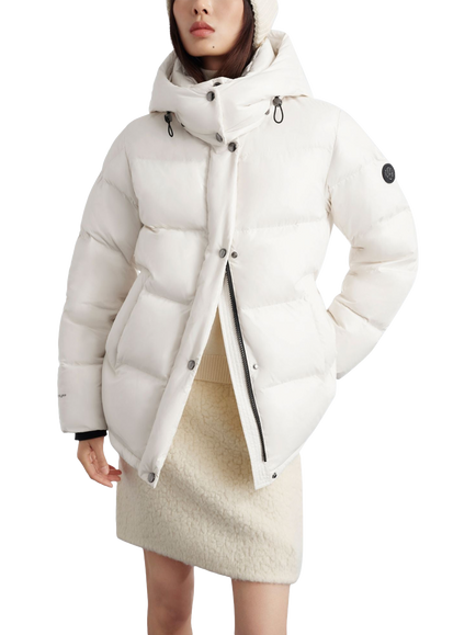 Bosideng Puff Short Goose Down Jacket, Pearl Dust