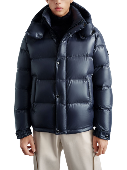 Bosideng Puff Short Goose Down Jacket, Gentleman Blue