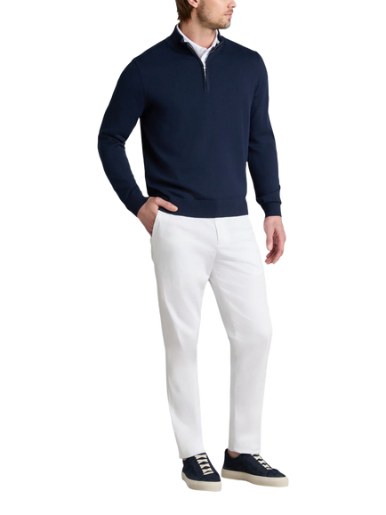 G/FORE Cooling Cotton 1/4 Zip Jumper, Twilight