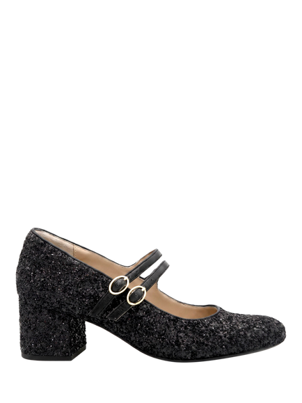 Jones Bootmaker Xanthi Embellished Heeled Mary Janes, Black, Black