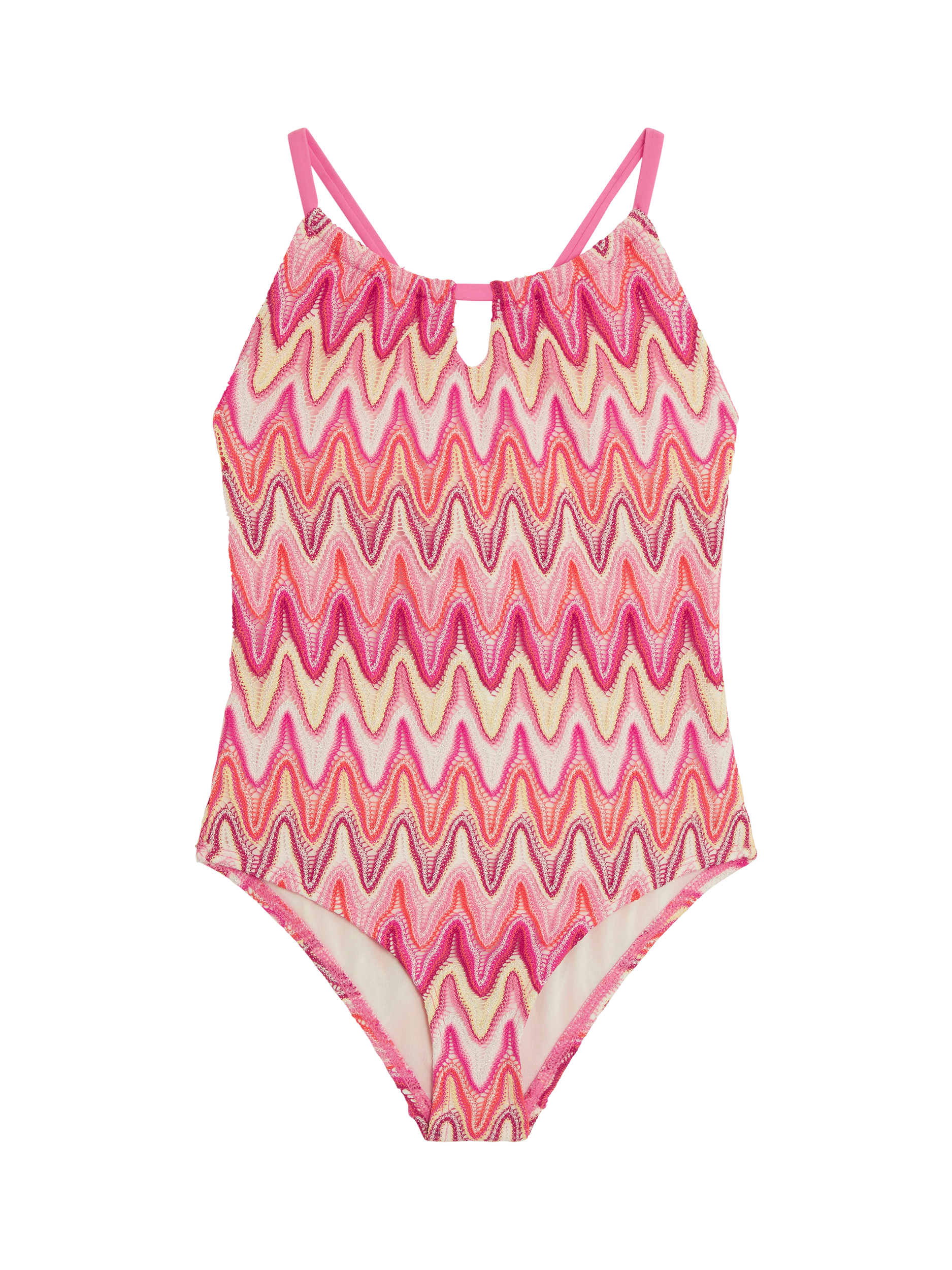 Angels by Accessorize Kids' Crochet Swimsuit, Multi