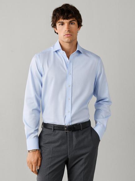 Hackett London Tailored Fit Formal Oxford Shirt, Sky Blue, Sky Blue